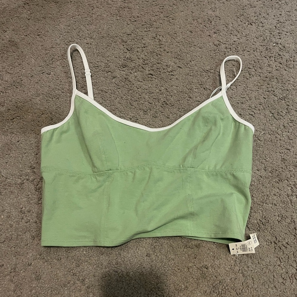 Aerie green athletic tank
